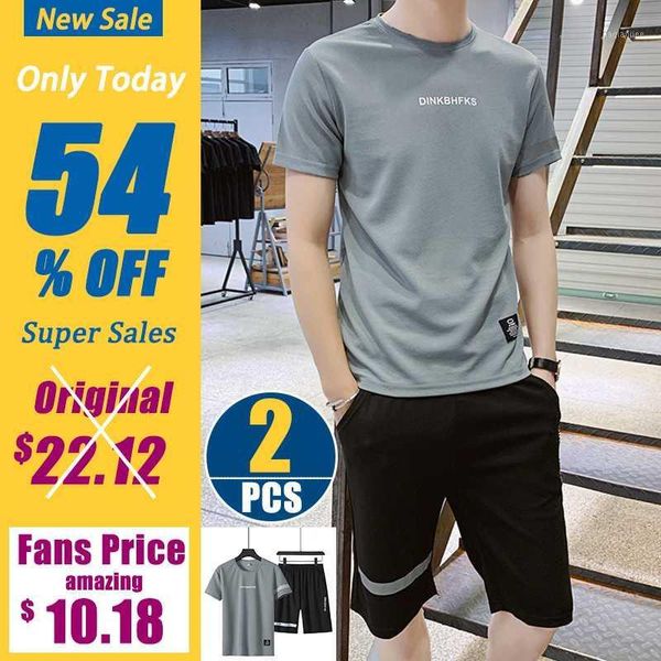pack of 2 print t-shirt&shorts summer short sets men casual suits homewear tracksuit male sweatshirts hoodies 4xl tees+pant1, Gray
pack of 2 print t-shirt&shorts summer short sets men casual suits homewear tracksuit male sweatshirts hoodies 4xl tees+pant1, Gray