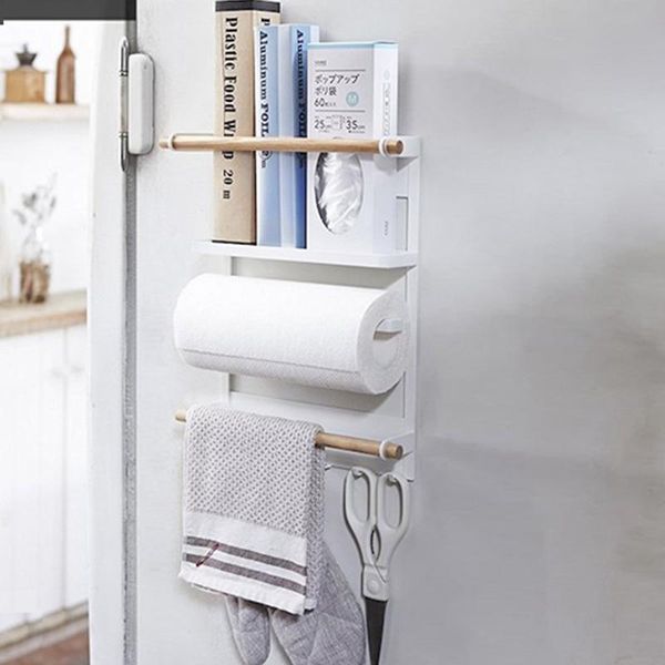 iron magnetic fridge storage rack 4-layers wooden storage refrigerator rack side shelf kitchen fridge side shelf
iron magnetic fridge storage rack 4-layers wooden storage refrigerator rack side shelf kitchen fridge side shelf