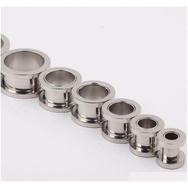 basic style stainless steel ear plug screw flesh tunnel body jewelry piercing 100pcs/lot mix 8 size flkb9, Silver
basic style stainless steel ear plug screw flesh tunnel body jewelry piercing 100pcs/lot mix 8 size flkb9, Silver