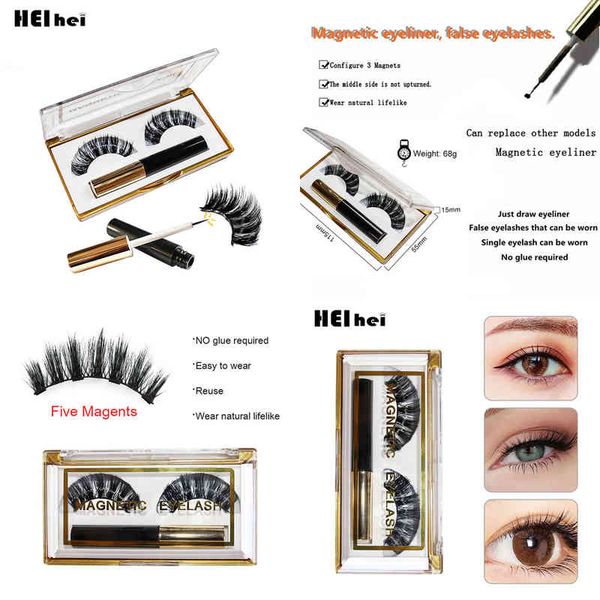 fake eyelashes 3d 5 magnetic eyelashes false magnet lashes liquid eyeliner & tweezer set 220226
fake eyelashes 3d 5 magnetic eyelashes false magnet lashes liquid eyeliner & tweezer set 220226