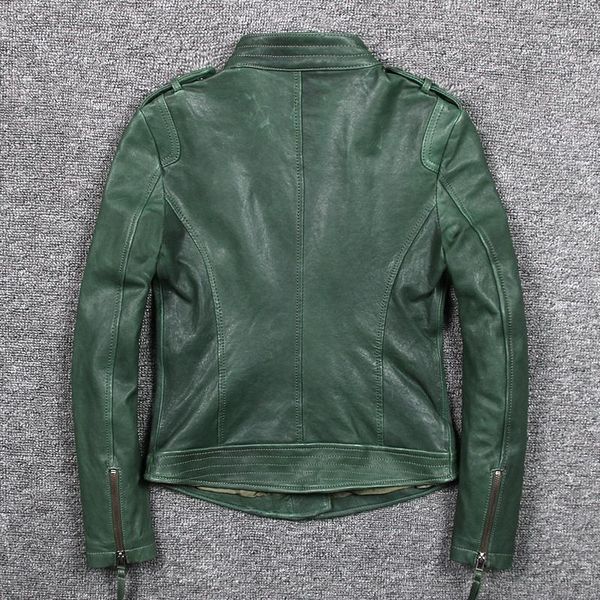 geniune leather jacket sheepskin leather jackets for women motocycle spring autumn coat jaqueta de couro 1680 mf1191, Black
geniune leather jacket sheepskin leather jackets for women motocycle spring autumn coat jaqueta de couro 1680 mf1191, Black