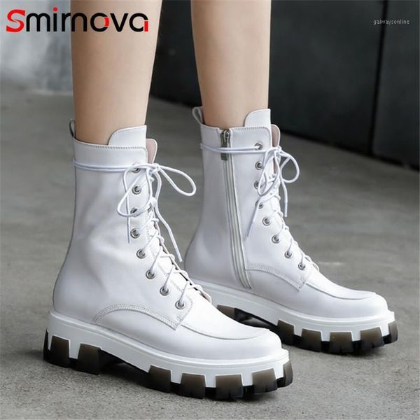 boots smirnova 2021 ankle women genuine leather shoes round toe lace up zip square heel punk platform woman1, Black
boots smirnova 2021 ankle women genuine leather shoes round toe lace up zip square heel punk platform woman1, Black