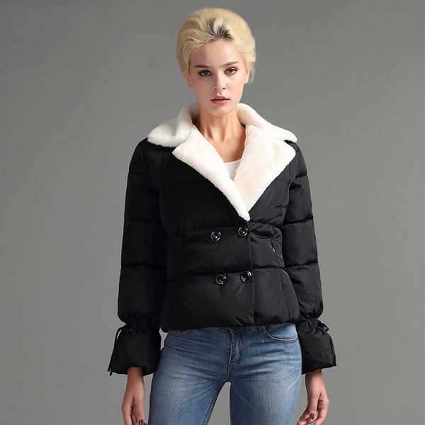 yvyvlolo autumn winter women jacket fashion short winter coats female elegant parkas women warm outwear 201109, Black
yvyvlolo autumn winter women jacket fashion short winter coats female elegant parkas women warm outwear 201109, Black
