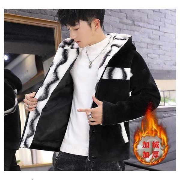 wool short fashion 2020 new woollen windbreaker plush men's autumn winter jacket, Tan;black
wool short fashion 2020 new woollen windbreaker plush men's autumn winter jacket, Tan;black