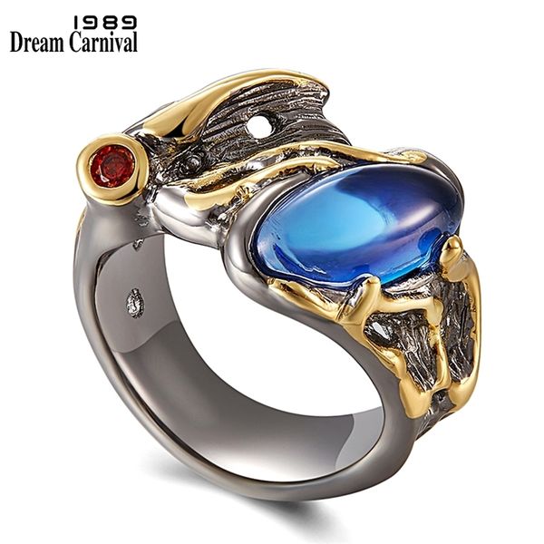 dreamcarnival 1989 new gothic ring for women vintage horse eye shape blue zirconia stone jewelry lady party must have wa11645 201218, Silver
dreamcarnival 1989 new gothic ring for women vintage horse eye shape blue zirconia stone jewelry lady party must have wa11645 201218, Silver