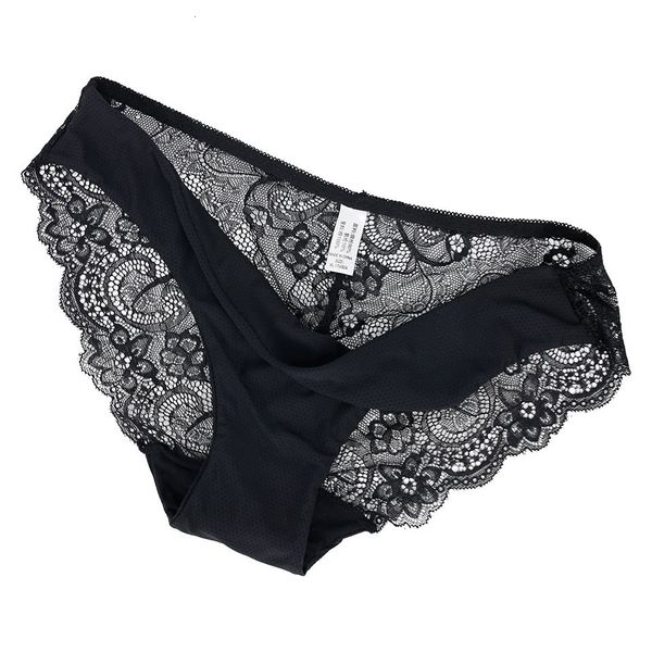 lace print female underwear hollow out seamless briefs low-ries transparent panties women lingerie plus size, Black;white
lace print female underwear hollow out seamless briefs low-ries transparent panties women lingerie plus size, Black;white