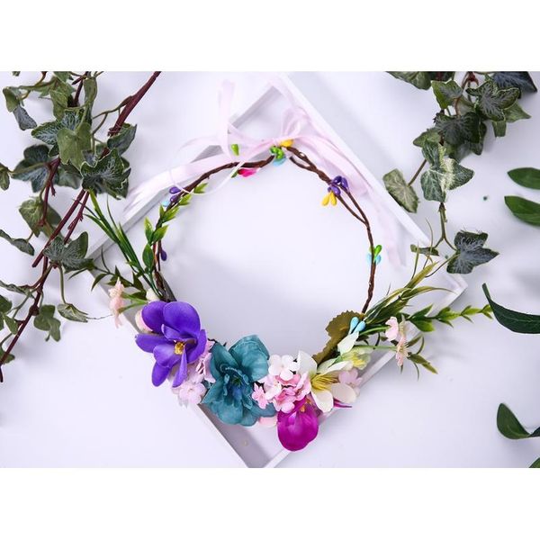 women flower crown festival wedding girl party headband hair accessories flower wreath bride bridesmaid headdress floral qylsha
women flower crown festival wedding girl party headband hair accessories flower wreath bride bridesmaid headdress floral qylsha