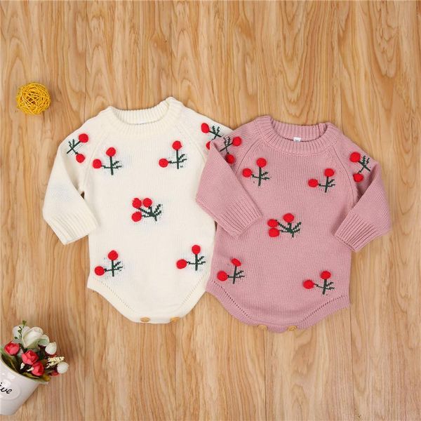 rompers 2021 spring born baby girl cherry sweater bodysuits knitted long clothing sleeve bodysuit, Blue
rompers 2021 spring born baby girl cherry sweater bodysuits knitted long clothing sleeve bodysuit, Blue