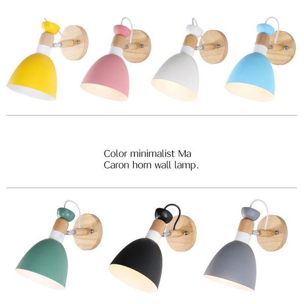 wall lamp nordic modern contracted solid wood bedroom macaron background creative corridor bedside lamps
wall lamp nordic modern contracted solid wood bedroom macaron background creative corridor bedside lamps