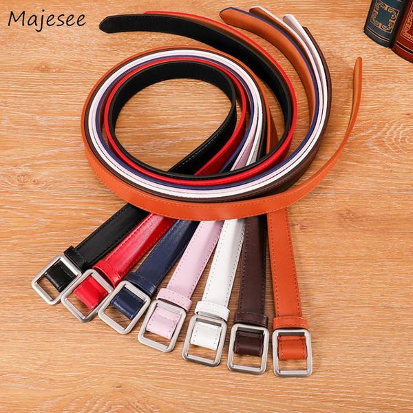 belts women daily casual all-match harajuku student simple couples korean style belt solid faux leather adjustable, Black;brown
belts women daily casual all-match harajuku student simple couples korean style belt solid faux leather adjustable, Black;brown