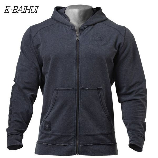 e-baihuia men's new hoodie muscle brother fitness sportsweater man casual outdoor running training jacket zipper shirt q120704, Black
e-baihuia men's new hoodie muscle brother fitness sportsweater man casual outdoor running training jacket zipper shirt q120704, Black