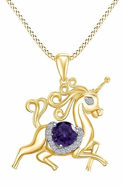 with unicorn collar pendant, simulated birthday stones from mother's day, necklace in 14k, yellow gold on sterling silver zi80
with unicorn collar pendant, simulated birthday stones from mother's day, necklace in 14k, yellow gold on sterling silver zi80