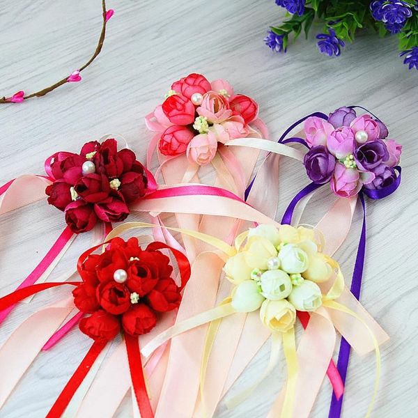 decorative flowers & wreaths wedding bridesmaid wrist corsage bracelet flower hand and boutonnieres silk rose bouquet accessories 20pcs
decorative flowers & wreaths wedding bridesmaid wrist corsage bracelet flower hand and boutonnieres silk rose bouquet accessories 20pcs