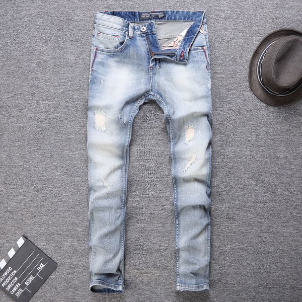 2021 new new style designer breeches fashion streetwear thin blue light fit buttons classic jeans j7o7
2021 new new style designer breeches fashion streetwear thin blue light fit buttons classic jeans j7o7