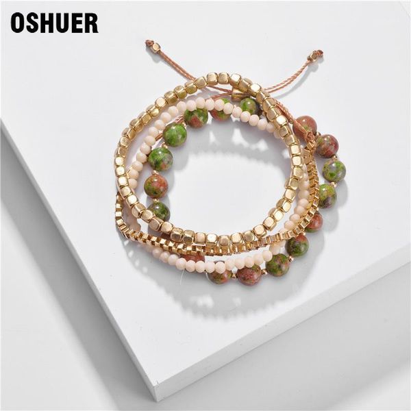beaded, strands oshuer bohemian friendship bracelets & bangles for women boho natural beads charm bracelet set femme pulseras mujer jewelry, Black
beaded, strands oshuer bohemian friendship bracelets & bangles for women boho natural beads charm bracelet set femme pulseras mujer jewelry, Black