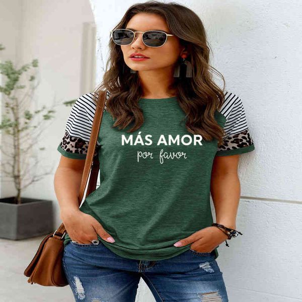 Mas Amor Por Favor Women Cotton Harajuku Casual Funny T Shirt Vintage Streetwear For Lady Fashion Girl Top Tee Hipster, White
Mas Amor Por Favor Women Cotton Harajuku Casual Funny T Shirt Vintage Streetwear For Lady Fashion Girl Top Tee Hipster, White