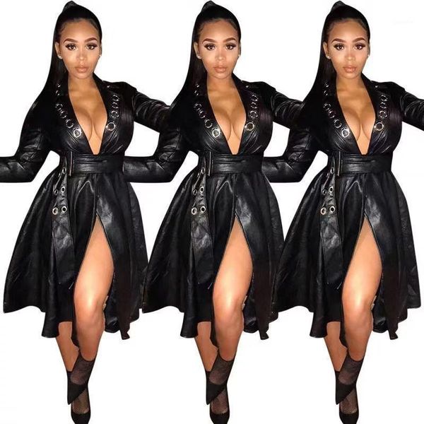 women's selling style corns belt v-neck jacket leather jacketwomen's eyelet belt v-neck jacket leather1, Black
women's selling style corns belt v-neck jacket leather jacketwomen's eyelet belt v-neck jacket leather1, Black