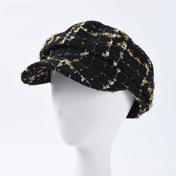 stingy brim hats autumn fashion retro berets women tweed octagonal female plaid sboy caps visor cap all-match painter hat1, Blue;gray
stingy brim hats autumn fashion retro berets women tweed octagonal female plaid sboy caps visor cap all-match painter hat1, Blue;gray