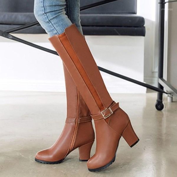 big size 34-43 women knee high boots fur inside warm winter boots side zipper 8cm thick high heels shoes platform footwear1, Black
big size 34-43 women knee high boots fur inside warm winter boots side zipper 8cm thick high heels shoes platform footwear1, Black