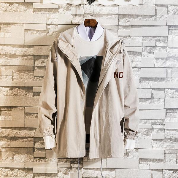 men's jackets spring hooded jacket men fashion casual long man streetwear trend wild hip hop loose bomber male windbreaker1, Black;brown
men's jackets spring hooded jacket men fashion casual long man streetwear trend wild hip hop loose bomber male windbreaker1, Black;brown