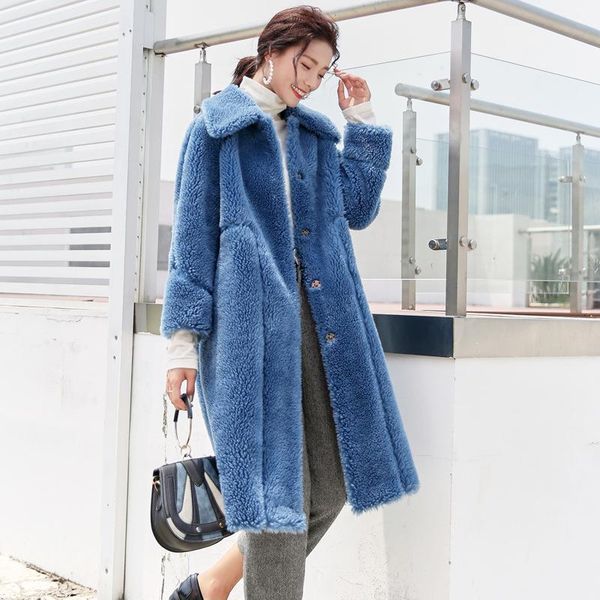 fur 2020 winter sheep shearing fur one women's coat wool coat large size thickening particles, Black
fur 2020 winter sheep shearing fur one women's coat wool coat large size thickening particles, Black