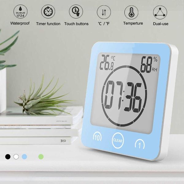 lcd screen waterproof digital bathroom wall clock temperature humidity countdown time function wash shower hanging clocks timer
lcd screen waterproof digital bathroom wall clock temperature humidity countdown time function wash shower hanging clocks timer