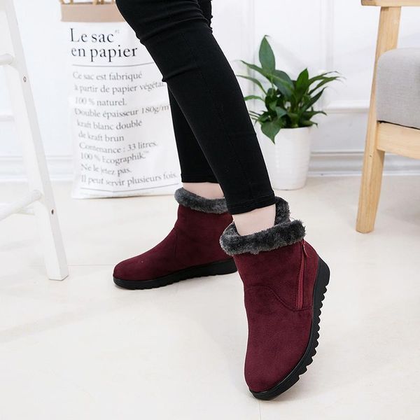 boots women snow winter warm ankle boot platform rubber female footwear lady low heel shoes 45% off1, Black
boots women snow winter warm ankle boot platform rubber female footwear lady low heel shoes 45% off1, Black