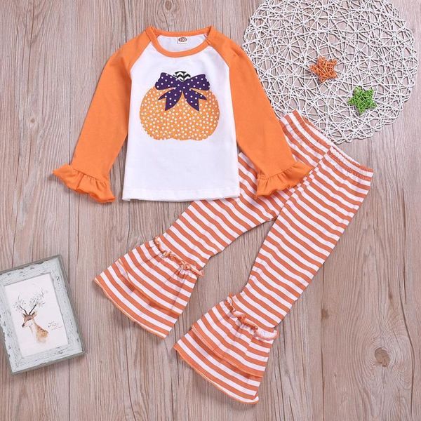clothing sets toddler girl halloween outfits cotton pumpkin clothes ruffled long sleeves shirt orange striped flare pants clothes1, White
clothing sets toddler girl halloween outfits cotton pumpkin clothes ruffled long sleeves shirt orange striped flare pants clothes1, White