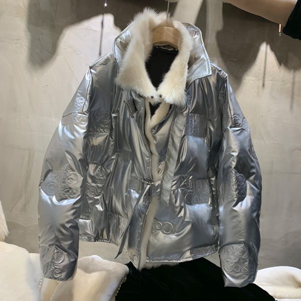 thick 2020 new women duck down swollen jacket real fox skin collar letter multicast warm coats 8pr8, Black
thick 2020 new women duck down swollen jacket real fox skin collar letter multicast warm coats 8pr8, Black