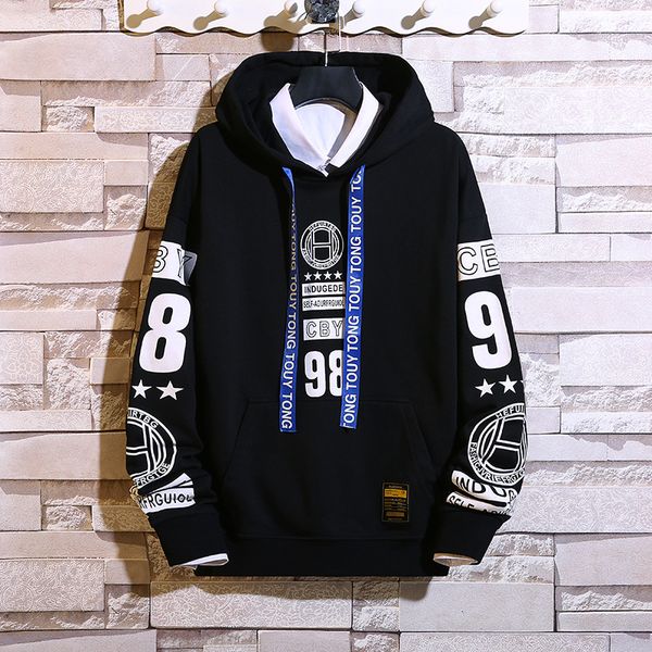 male hooded sweater coat influx of students fall 2019 new autumn casual long-sleeved t-shirt hooded men, Black
male hooded sweater coat influx of students fall 2019 new autumn casual long-sleeved t-shirt hooded men, Black