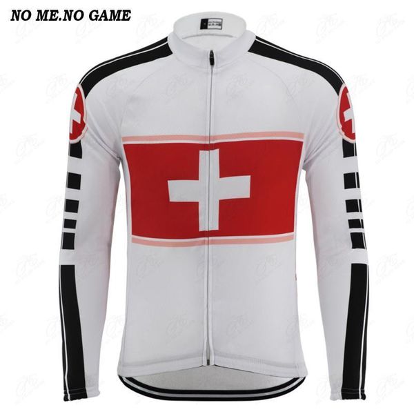 switzerland country team spring summer autumn thin long sleeve cycling jersey men road bike clothing white sport wear shirt1, Black;red
switzerland country team spring summer autumn thin long sleeve cycling jersey men road bike clothing white sport wear shirt1, Black;red
