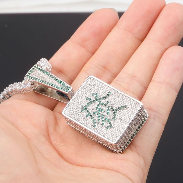 chinese mahjong fortune necklace iced out pendant mens gold necklaces hip hop fashion jewelry, Silver
chinese mahjong fortune necklace iced out pendant mens gold necklaces hip hop fashion jewelry, Silver
