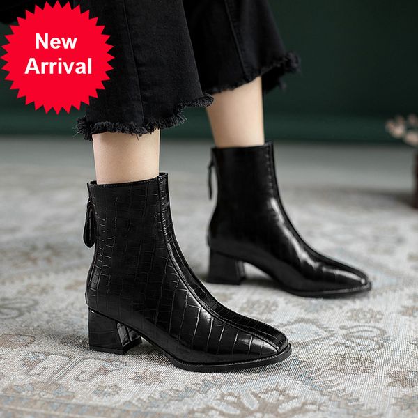 2021 the new casual square style toe ankle fashion black plaid medium zipper with thick heels motorcycle boots women's shoes g5kv
2021 the new casual square style toe ankle fashion black plaid medium zipper with thick heels motorcycle boots women's shoes g5kv