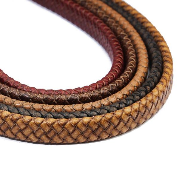1yard/lot genuine flat wide braided genuine leather cords ropes 12mm 10mm fit wrap necklace bracelet diy jewelry making jlldwd, White;red
1yard/lot genuine flat wide braided genuine leather cords ropes 12mm 10mm fit wrap necklace bracelet diy jewelry making jlldwd, White;red