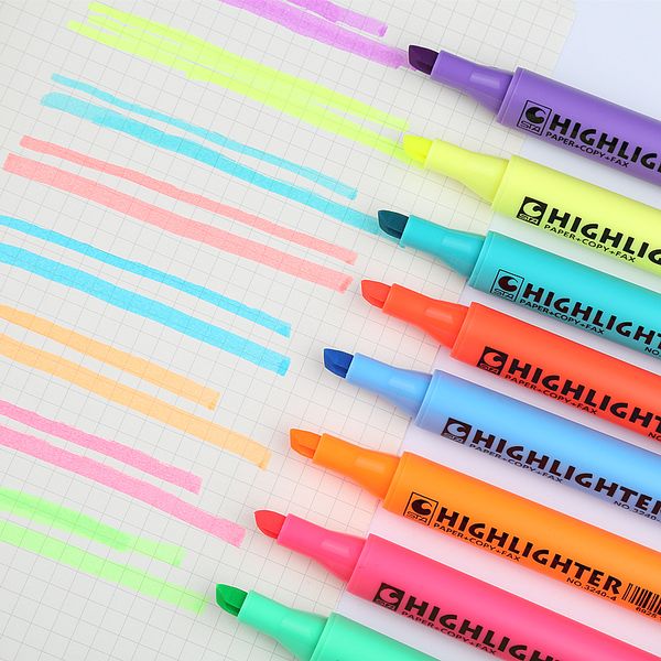 triangular barrel fluorescent highlighter pens for paper copy fax diy drawing marker pen for school office supplies
triangular barrel fluorescent highlighter pens for paper copy fax diy drawing marker pen for school office supplies