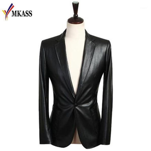 pu leather dress blazers men 2019 new brand party mens suit jacket casual slim motorcycle faux leather suit homme, White;black
pu leather dress blazers men 2019 new brand party mens suit jacket casual slim motorcycle faux leather suit homme, White;black