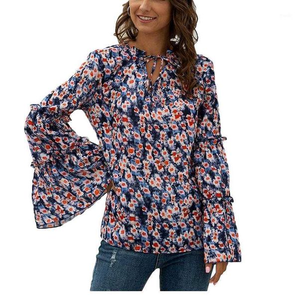women's blouses & shirts vintage bohemian long sleeve blouse women o-neck print flower autumn ladies shirt womens clothing y0887a1, White
women's blouses & shirts vintage bohemian long sleeve blouse women o-neck print flower autumn ladies shirt womens clothing y0887a1, White