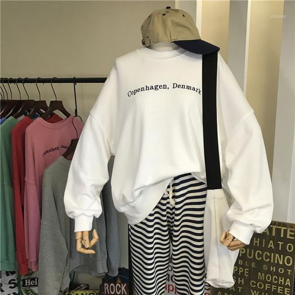 simple letter embroidery sweatshirt women autumn solid loose streetwear coat female oversize sweatshirts pullover white1, Black
simple letter embroidery sweatshirt women autumn solid loose streetwear coat female oversize sweatshirts pullover white1, Black