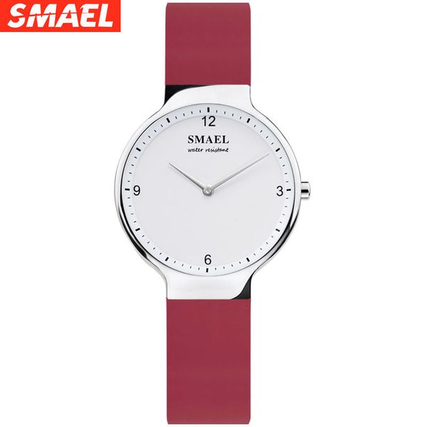 smael new watch korean fashion women quartz watch silicone strap, Slivery;brown
smael new watch korean fashion women quartz watch silicone strap, Slivery;brown