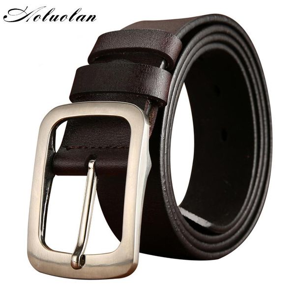 brand design genuine leather belts for men vintage pin buckle belt jeans 3.8cm width luxury strap male, Black;brown
brand design genuine leather belts for men vintage pin buckle belt jeans 3.8cm width luxury strap male, Black;brown