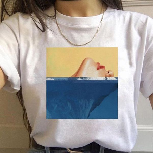 new aesthetics cool fashion women tshirt casual funny face tee female o-neck graphic t-shirts clothes, White
new aesthetics cool fashion women tshirt casual funny face tee female o-neck graphic t-shirts clothes, White