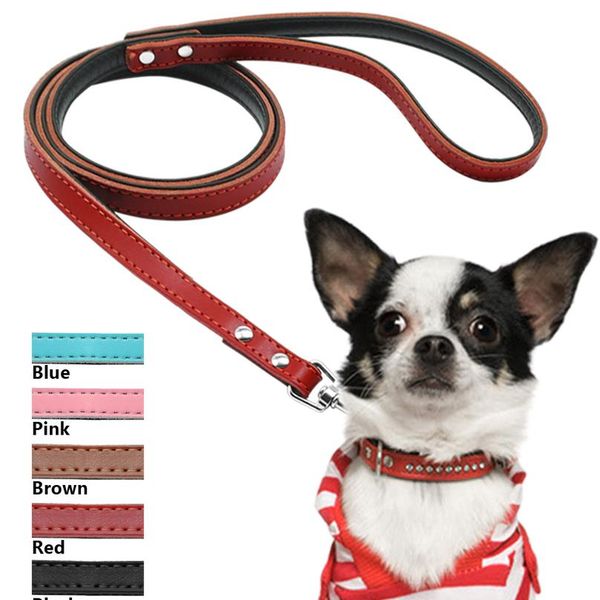 5 colors leather dog leash long rope pet puppy cat walking training leashes for small medium large dogs chihuahua 12 bbycbh
5 colors leather dog leash long rope pet puppy cat walking training leashes for small medium large dogs chihuahua 12 bbycbh