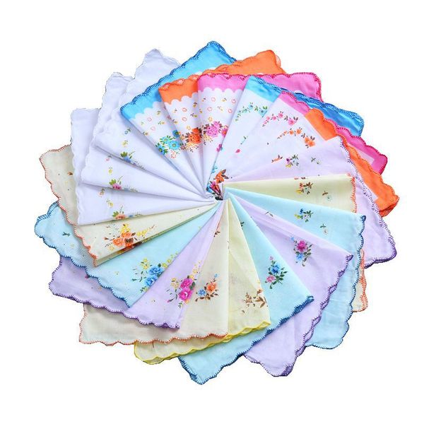 women handkerchief 100% cotton floral hankie flower embroidered handkerchiefs colorful ladies pocket towels wedding party favor 169 g2, White
women handkerchief 100% cotton floral hankie flower embroidered handkerchiefs colorful ladies pocket towels wedding party favor 169 g2, White