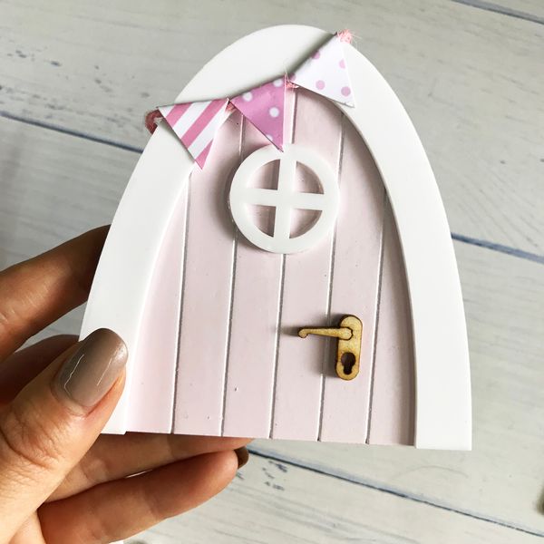 mini arch hand made cute pink fairy door mouse hole, miniature wooden door with bunting and personalised sign post q1217
mini arch hand made cute pink fairy door mouse hole, miniature wooden door with bunting and personalised sign post q1217
