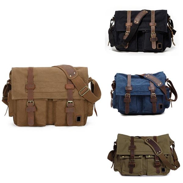 cross body fashion canvas computer bag messenger men's large shoulder briefcase
cross body fashion canvas computer bag messenger men's large shoulder briefcase
