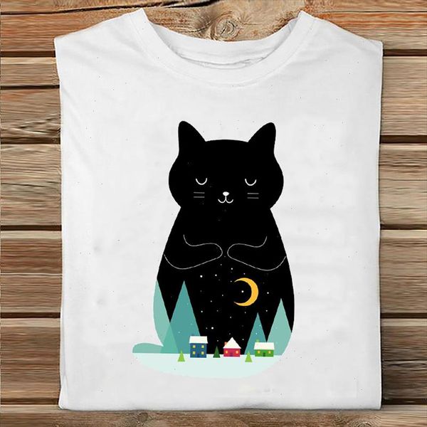 women cute moon night fashion animal cartoon spring printing clothes print tshirt female tee ladies graphic t shirt, White
women cute moon night fashion animal cartoon spring printing clothes print tshirt female tee ladies graphic t shirt, White
