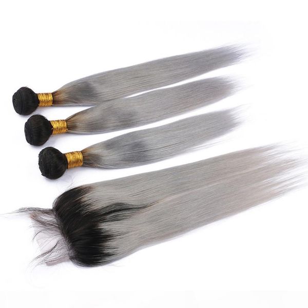 virgin peruvian silver gray ombre human hair wefts with closure 3bundles 1b grey ombre straight weaves with 4x4 lace closure 4pcs lot, Black;brown
virgin peruvian silver gray ombre human hair wefts with closure 3bundles 1b grey ombre straight weaves with 4x4 lace closure 4pcs lot, Black;brown