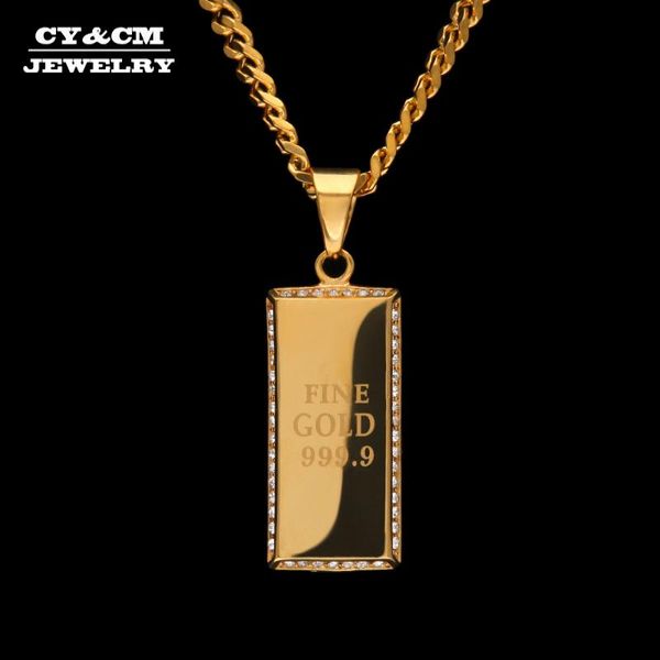 pendant necklaces cy&cm men women stainless steel dog tag army card shiny cz rhinestones punk jewelry gold hip hop necklace cuban chain, Silver
pendant necklaces cy&cm men women stainless steel dog tag army card shiny cz rhinestones punk jewelry gold hip hop necklace cuban chain, Silver