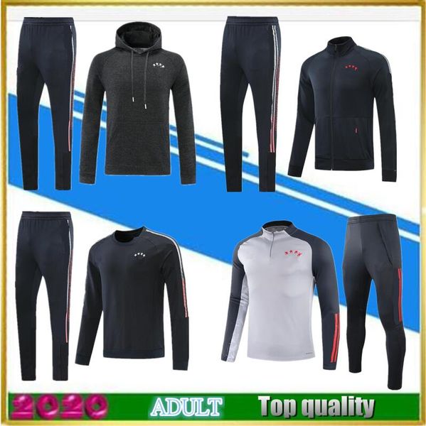 20 21 lewandowski soccer tracksuits jacket kit 2020 sané muller soccer jerseys football hoodie training suit maillot de foot, Black
20 21 lewandowski soccer tracksuits jacket kit 2020 sané muller soccer jerseys football hoodie training suit maillot de foot, Black