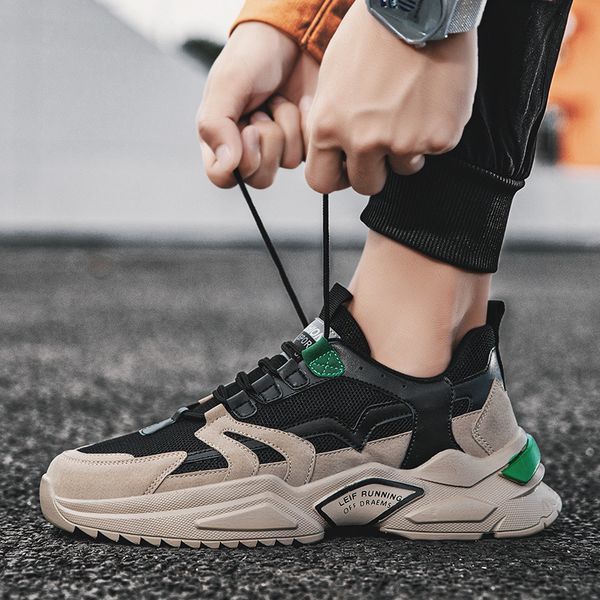 2020 new daddy korean fashion autumn and winter leisure sports men's shoes, Black
2020 new daddy korean fashion autumn and winter leisure sports men's shoes, Black